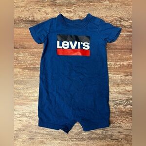 Levi’s | Baby Shirt Onesie with Levi’s Logo, 6 Months